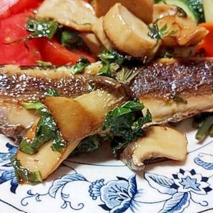 鰯の バジルソテー